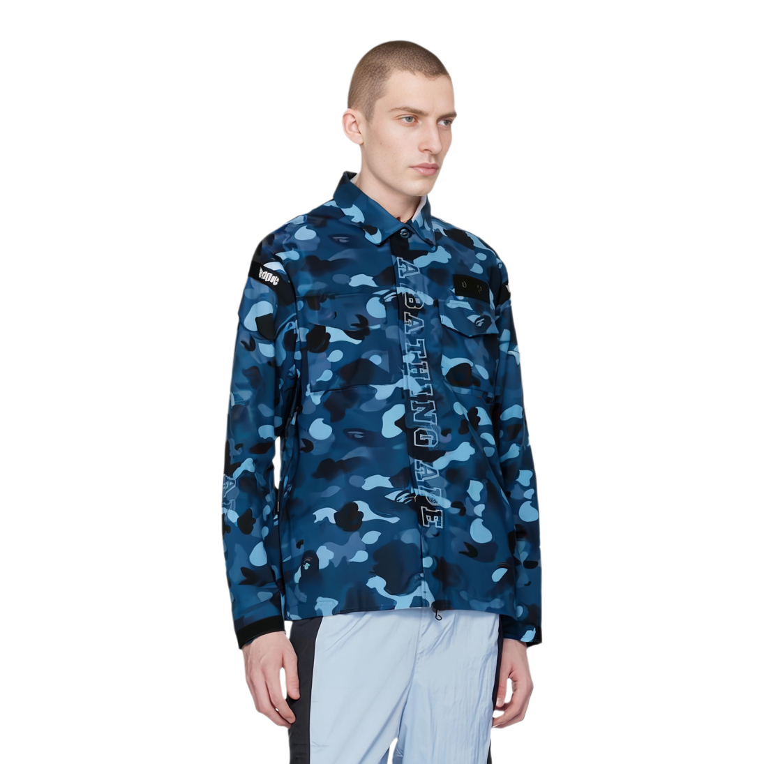 【代購】A BATHING APE Gradation Camo Military Shirt Jacket