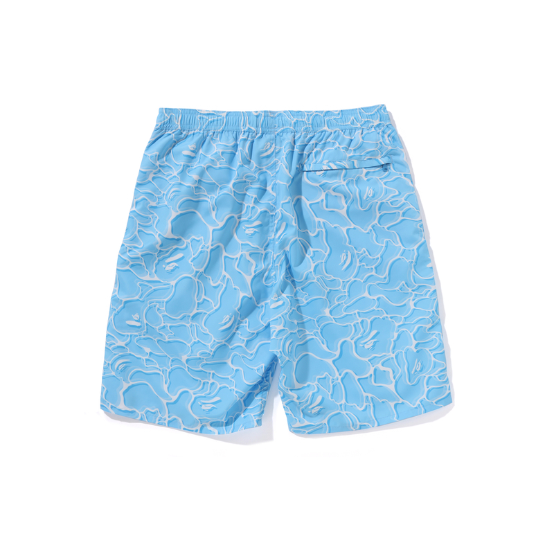 【代購】A BATHING APE Abc Sea Surface Camo Beach Shorts