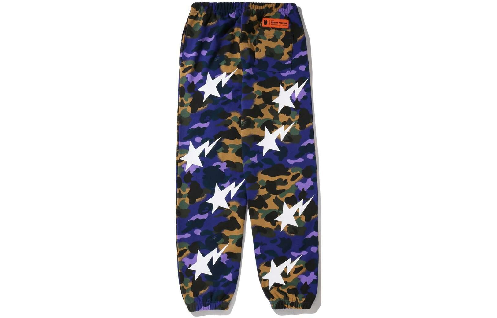 【代購】A BATHING APE X Heron Preston Mix 1st Camo Sweatpants