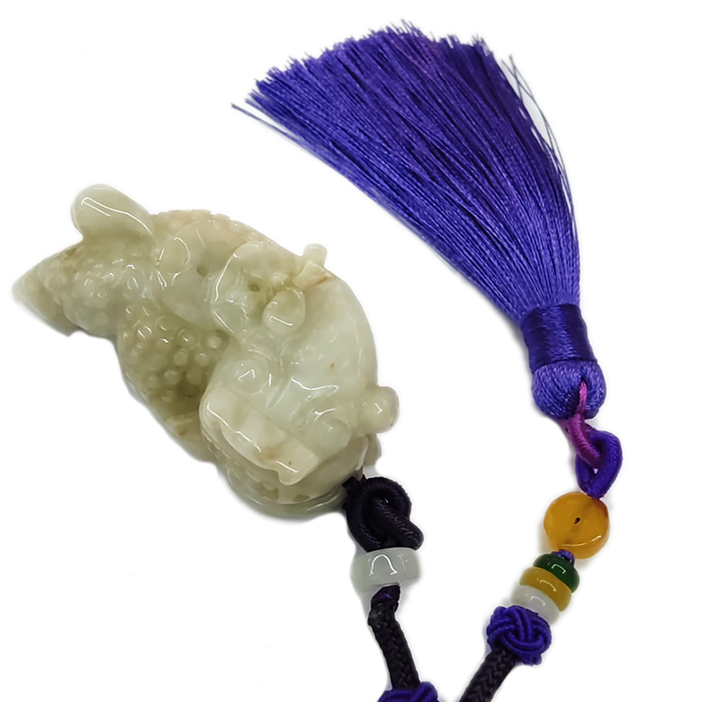 招財貔貅{玉} 吉祥掛飾【十方】151678