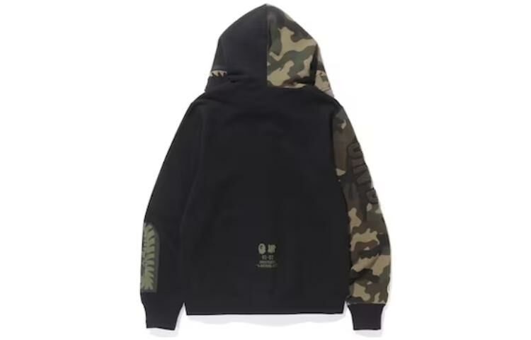 【代購】A BATHING APE X Undwoodland Camo Shark Hoodie