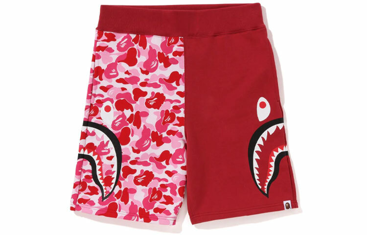 【代購】A BATHING APE Abc Camo Side Shark Sweat Shorts