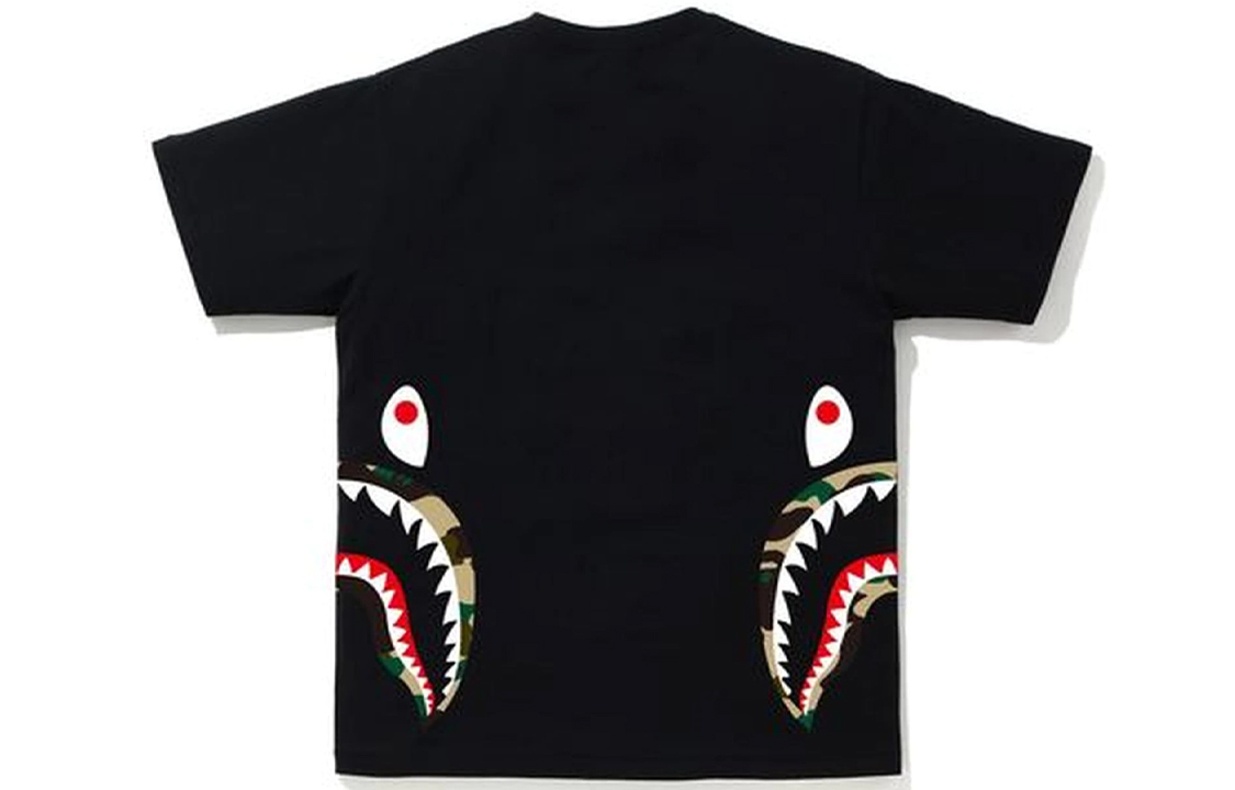 【代購】A BATHING APE 1st Camo Side Shark Tee