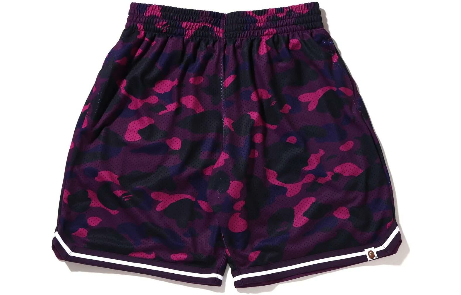 【代購】A BATHING APE Color Camo Wide Fit Basketball Shorts