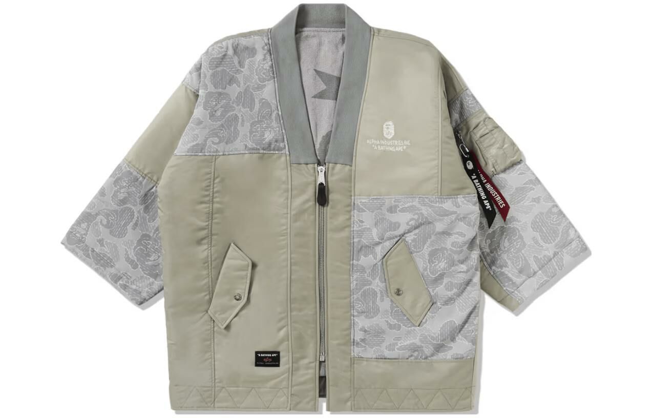 【代購】A BATHING APE X Alpha Industries Reversible Kimono Jacket