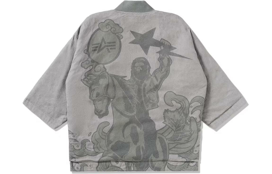 【代購】A BATHING APE X Alpha Industries Reversible Kimono Jacket