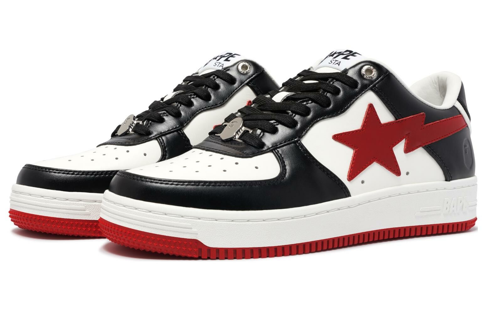 【代購】BAPE A BATHING APE Bape Sta #3 M2 White Black Red