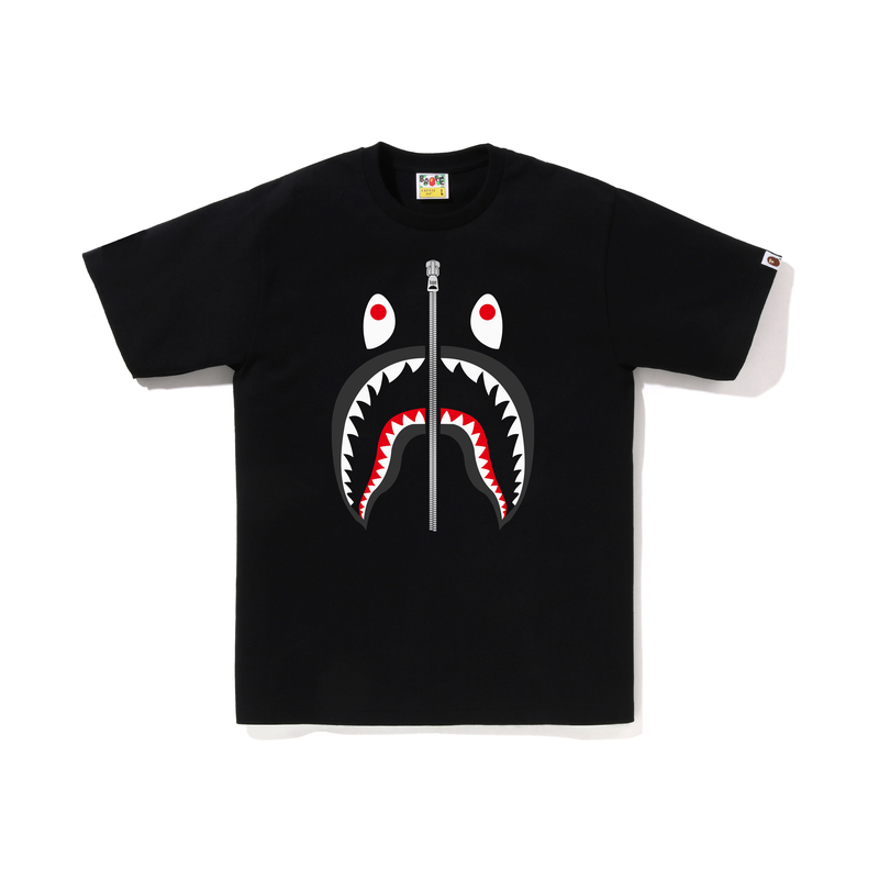 【代購】A BATHING APE Splinter Camo Shark Tee
