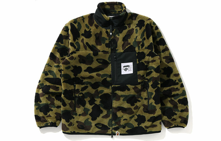 【代購】A BATHING APE 1st Camo Boa Jacket