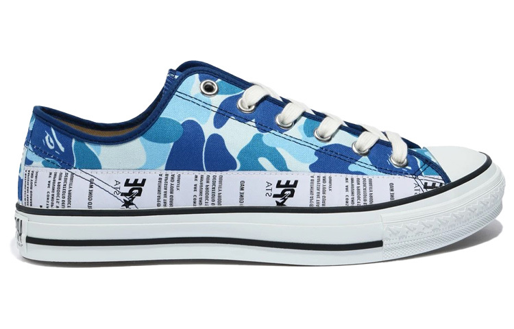 【代購】A BATHING APE Bape Abc Camo Ape Sta Low 'Blue'