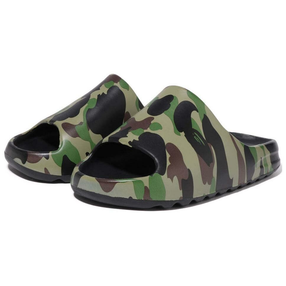 【代購】A BATHING APE 1ST CAMO Series Slide Slippers Men's