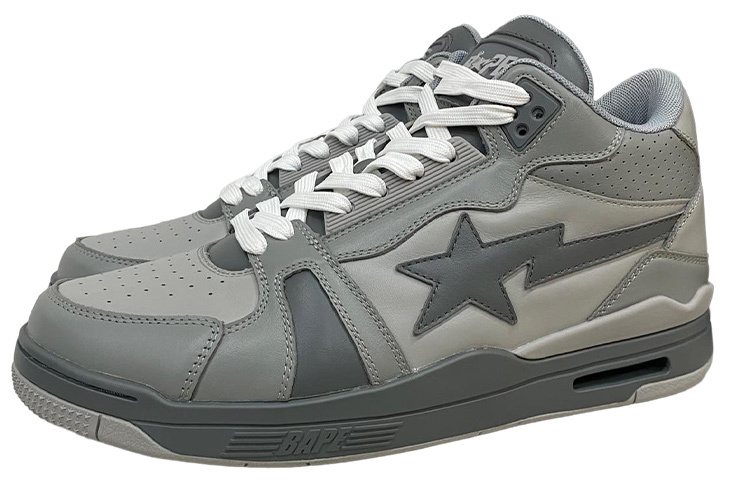 【代購】A BATHING APE® Clutch STA Leather Sneakers