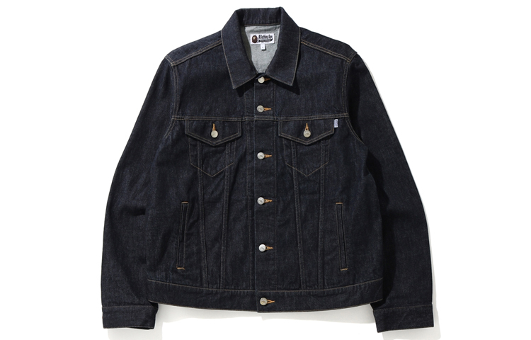 【代購】A BATHING APE X Dragon Ball Z Baby Milo Big Ape Head Denim Jacket