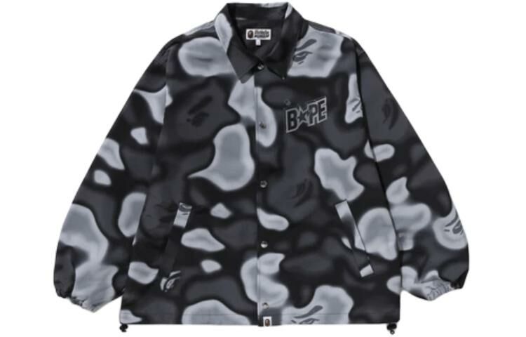 【代購】A BATHING APE Liquid Camo Bape Sta Relaxed Fit Coach Jacket