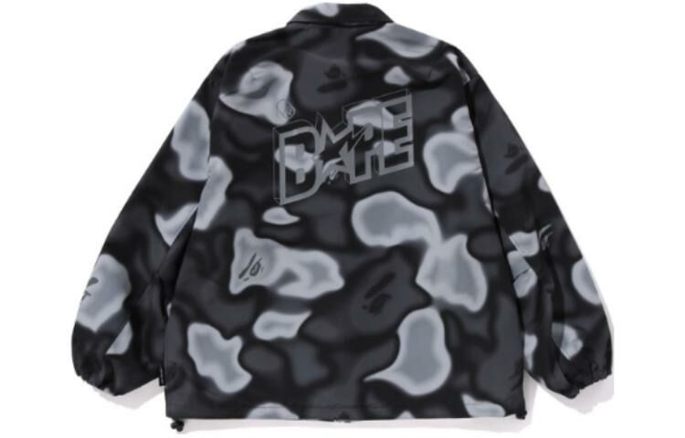 【代購】A BATHING APE Liquid Camo Bape Sta Relaxed Fit Coach Jacket