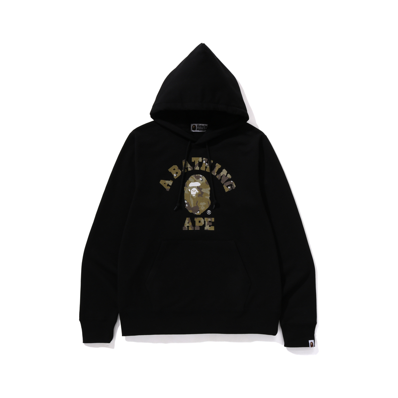 【代購】A BATHING APE Bitmap College Pullover Hoodie