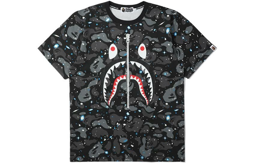 【代購】A BATHING APE Space Camo Shark Tee