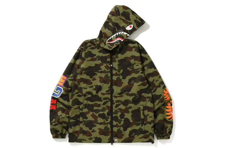 【代購】A BATHING APE 1st Camo Shark Wgm Hoodie Jacket