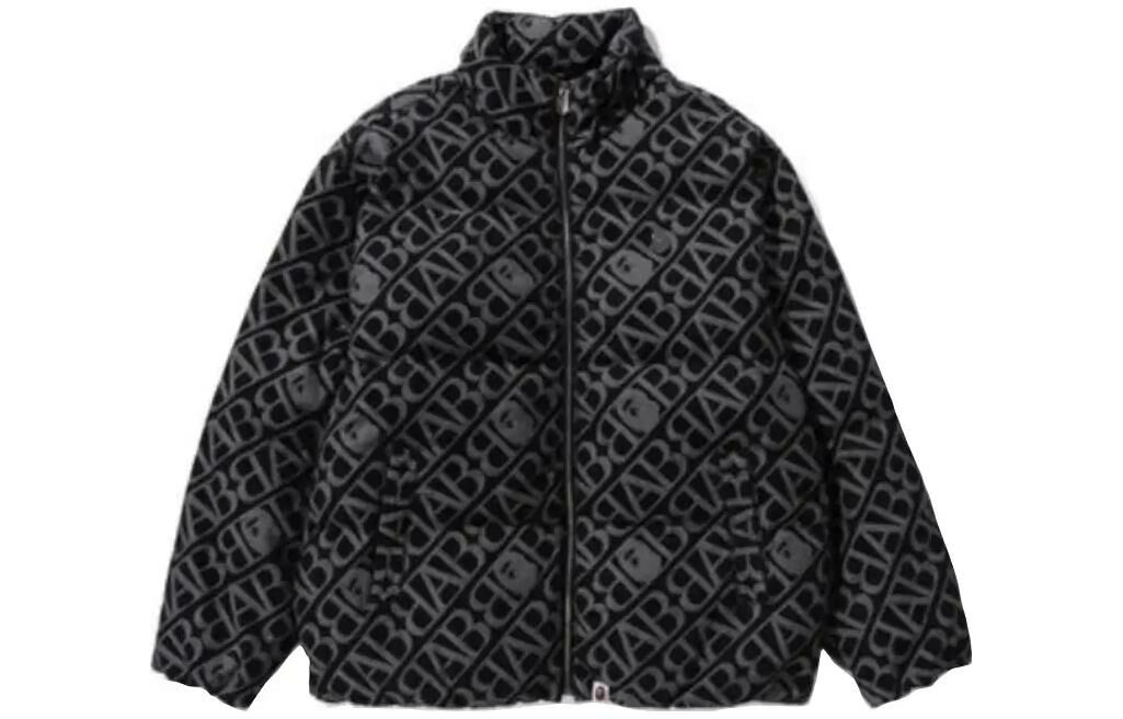 【代購】A BATHING APE Denim Monogram Puffer Down Jacket