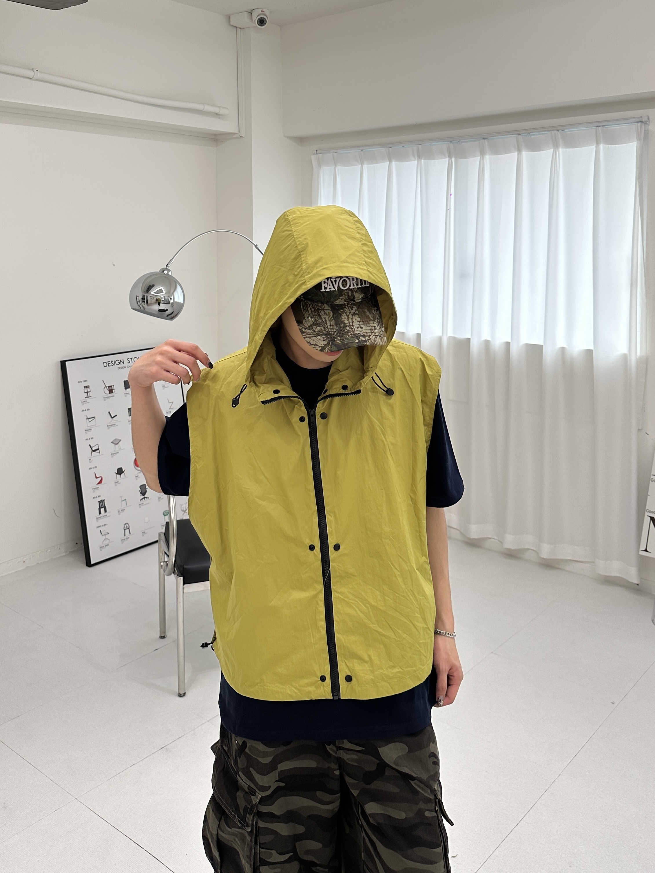 露營風 登山 外搭 連帽背心（3色）