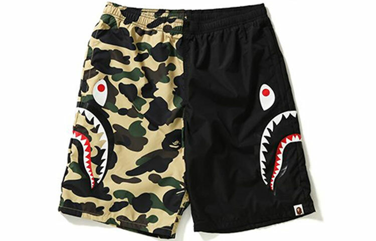 【代購】A BATHING APE 1st Camo Shark Beach Pants