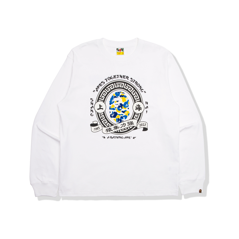 【代購】A BATHING APE Head Series T Shirts Men White WHX
