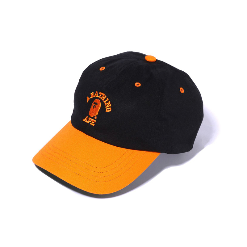 【代購】A BATHING APE College Panel Cap SS22