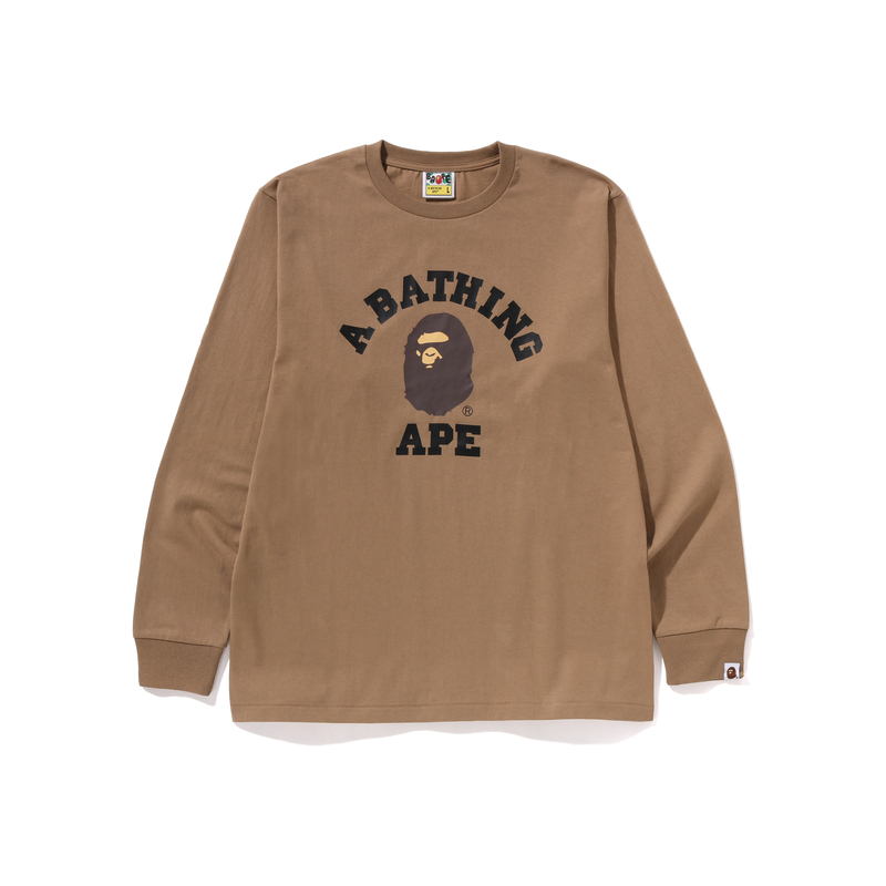 【代購】A BATHING APE X Predator College Long Sleeve Tee