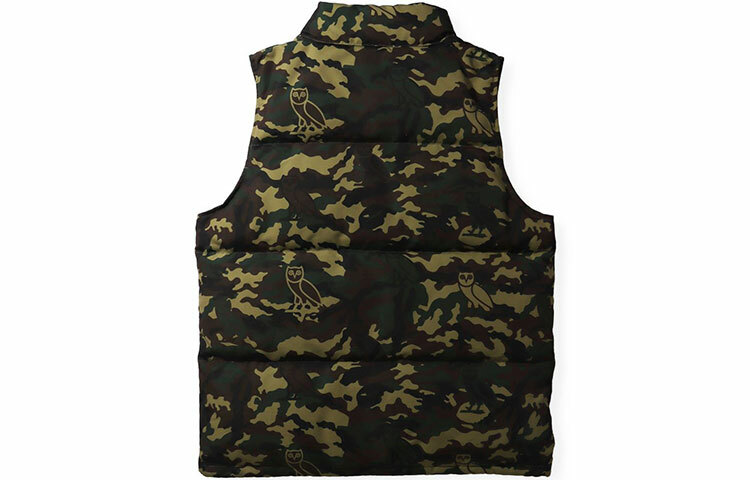 【代購】A BATHING APE X Ovo Woodland Camo Down Vest