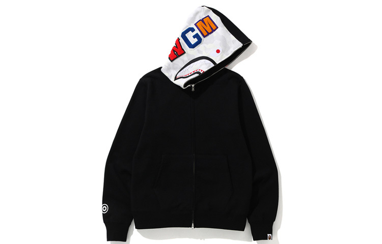 【代購】A BATHING APE City Camo Side Shark Full Zip Hoodie