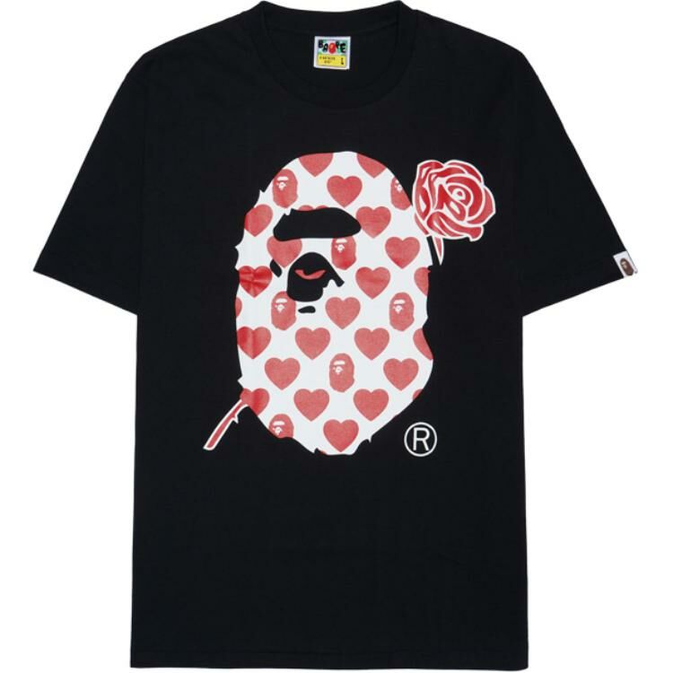【代購】A BATHING APE Valentine Ape Head Tee