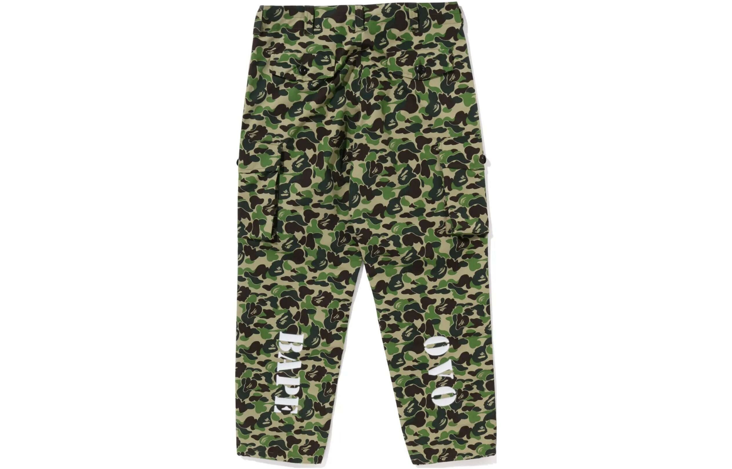 【代購】A BATHING APE X Ovo Abc Camo 6 Pocket Pants