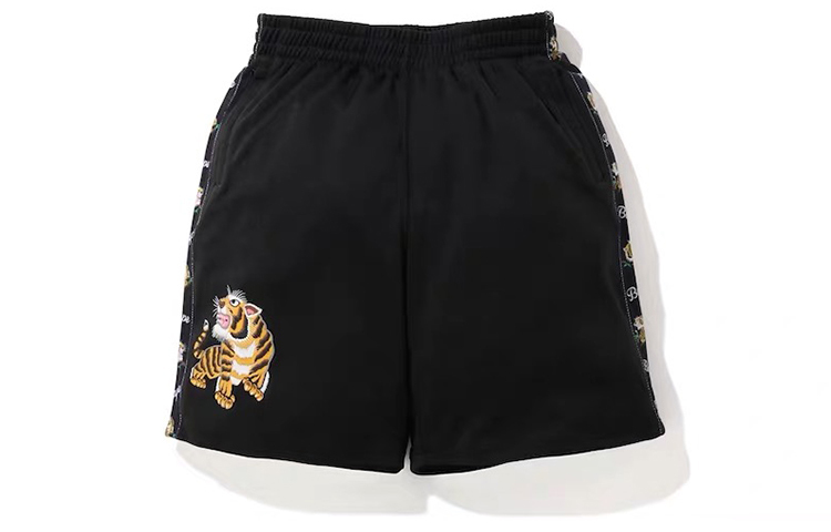 【代購】A BATHING APE Tiger Jersey Wide Shorts
