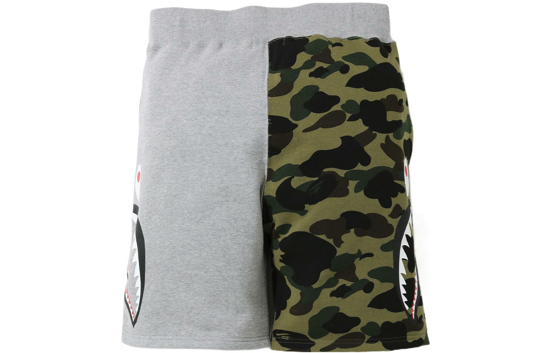 【代購】A BATHING APE 1st Camo Side Shark Sweatshort