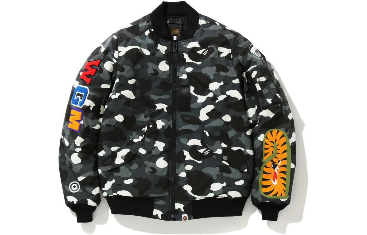 【代購】A BATHING APE Ultimate City Camo MA1 Bomber Jacket