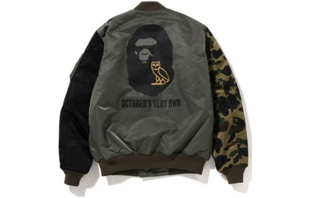 【代購】A BATHING APE x OVO Bape X OVO FW22 Jackets Coats Men's Green