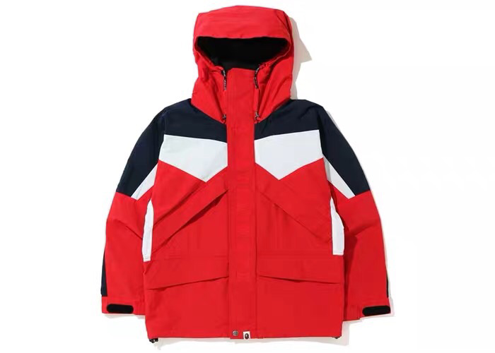 【代購】A BATHING APE Color Block Classic Snowboard Jacket