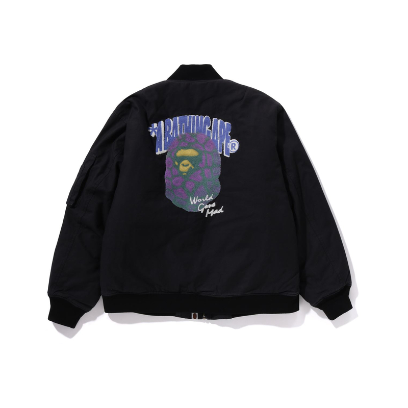 【代購】A BATHING APE Graffiti Bomber Jacket