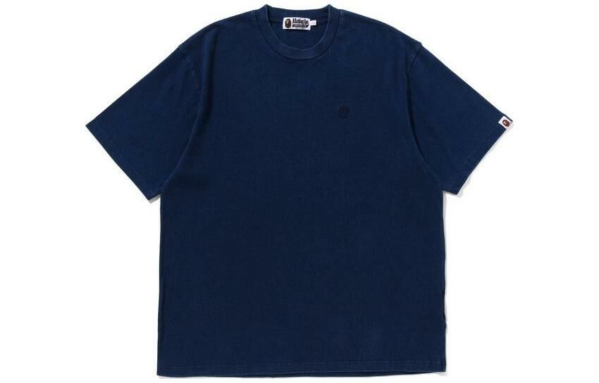 【代購】A BATHING APE Logo-embroidered Cotton T-shirt