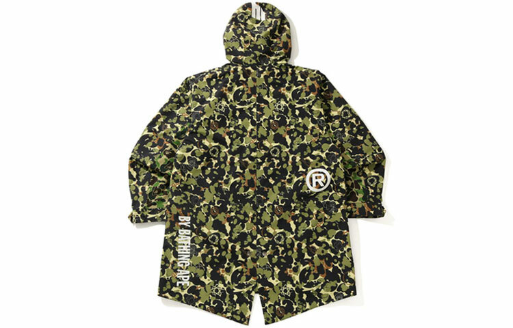 【代購】A BATHING APE X Unkle Mwa Camo M-51 Hoodie Jacket