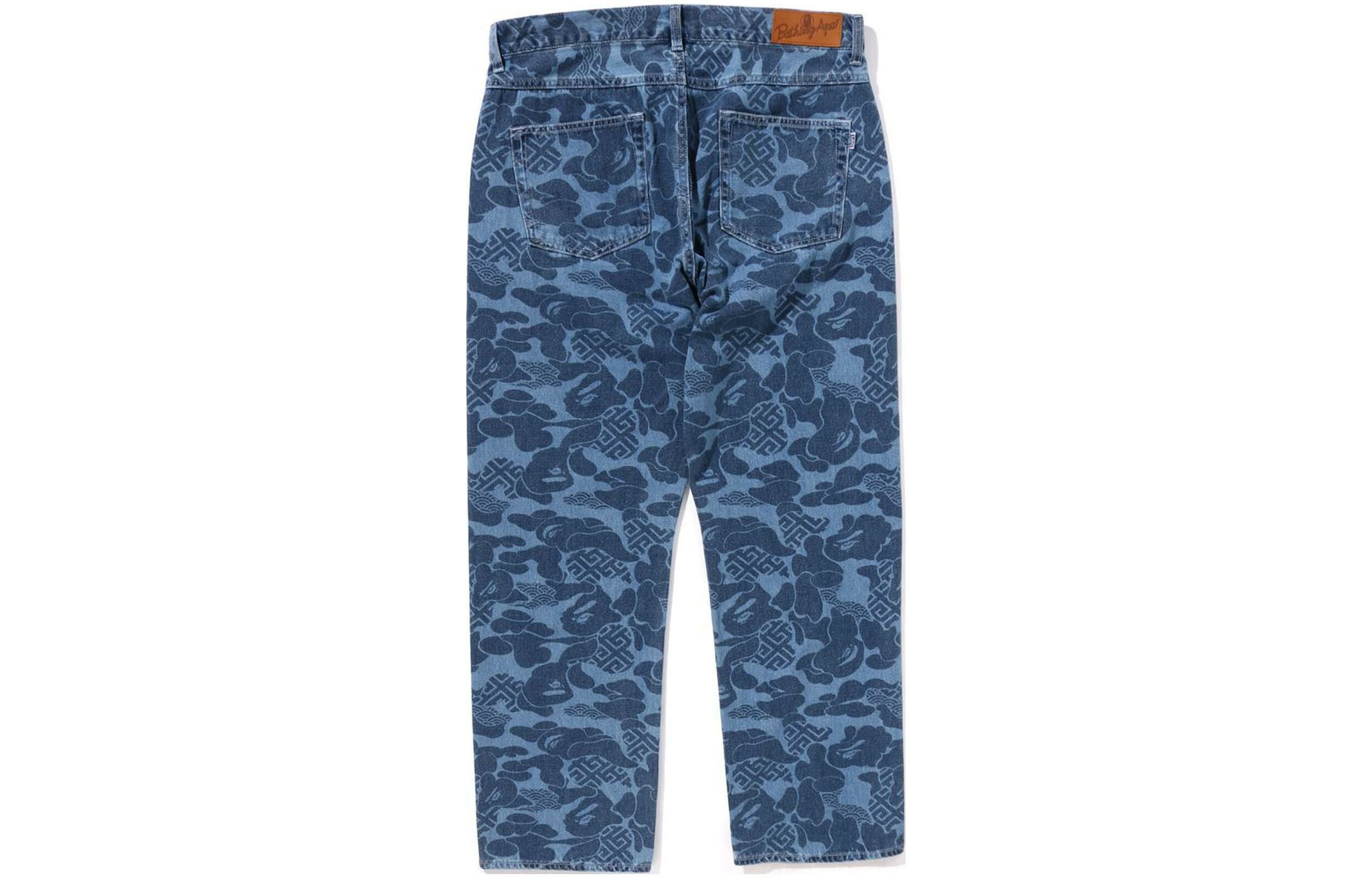 【代購】A BATHING APE SS24 Jeans Unisex Marine Blue