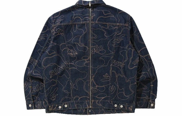 【代購】A BATHING APE X Levi's Camo Trucker Jacket