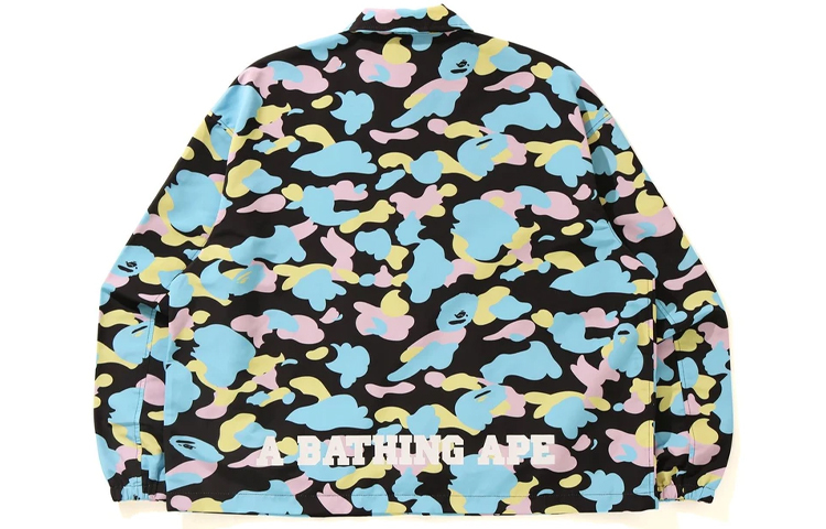 【代購】A BATHING APE New Multi Camo Relaxed Coach Jacket