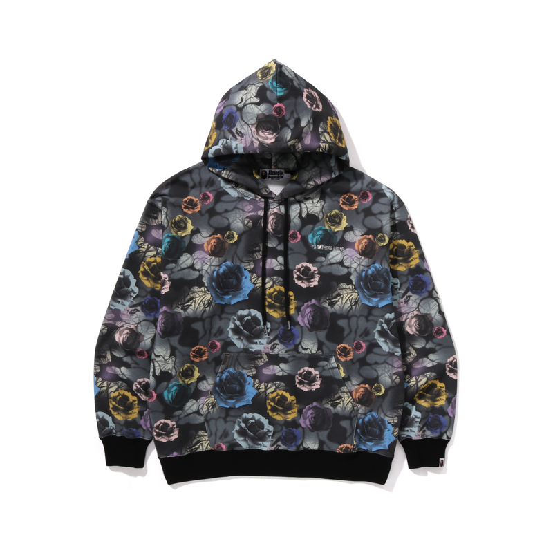 【代購】A BATHING APE Floral Camo Pattern Relaxed Fit Pullover Hoodie