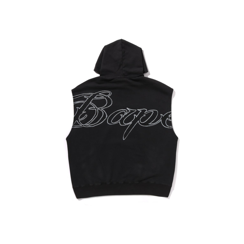 【代購】A BATHING APE Garment Dyed Sleeveless Hoodie