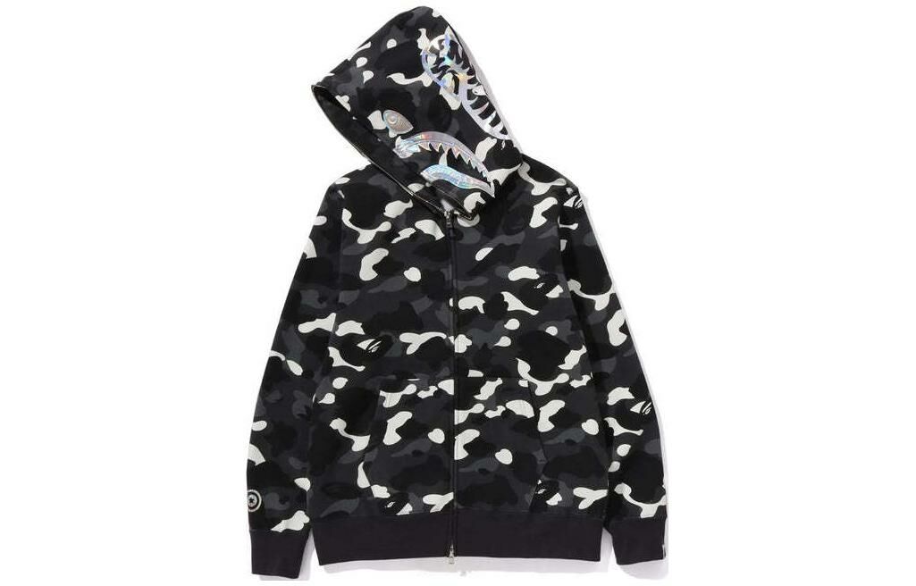 【代購】A BATHING APE City Camo Shark Full Zip Hoodie SS24