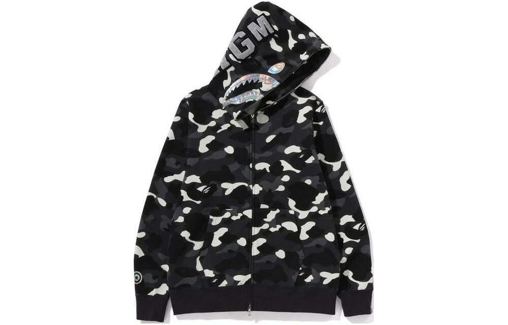 【代購】A BATHING APE City Camo Shark Full Zip Hoodie SS24
