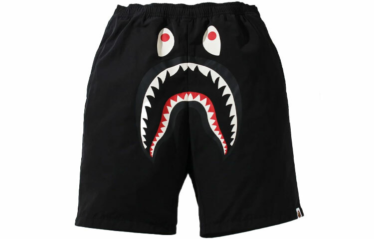 【代購】A BATHING APE Shark Beach Shorts SS21