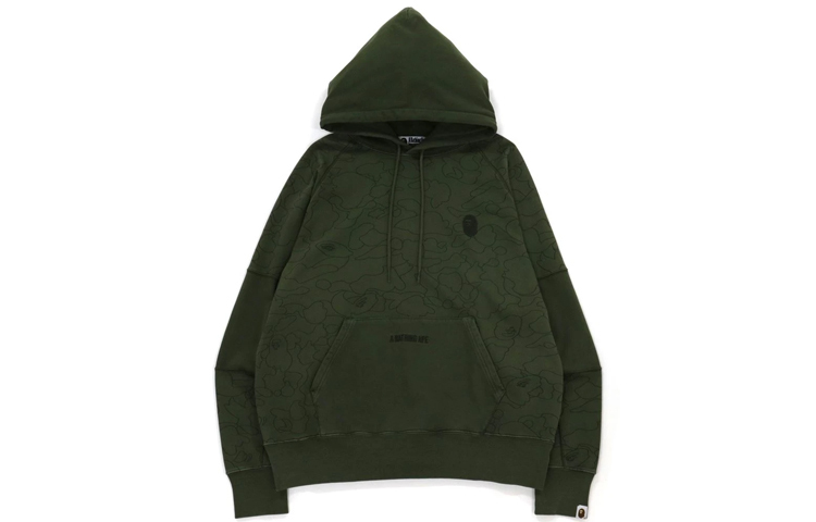 【代購】A BATHING APE Line 1st Camo Washed Relaxed Fit Pullover Hoodie