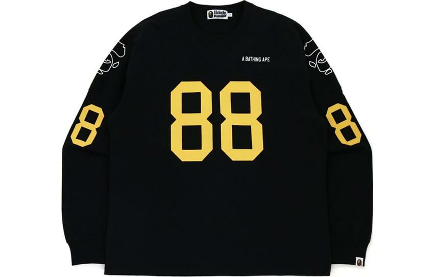 【代購】A BATHING APE Relaxed Fit Football L/S Tee
